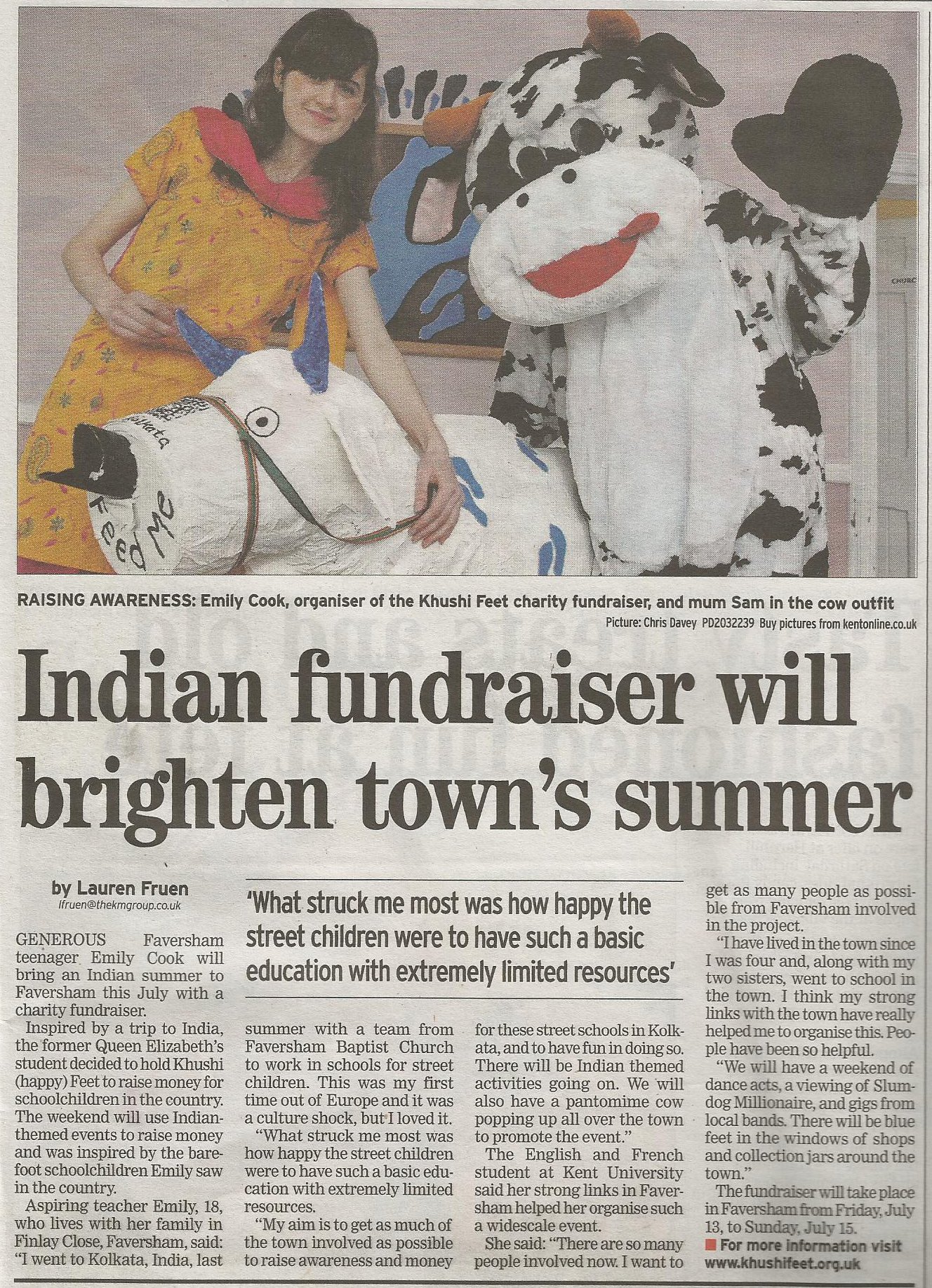 Faversham Times 19 May 2012