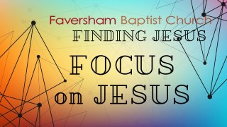 Focus on Jesus