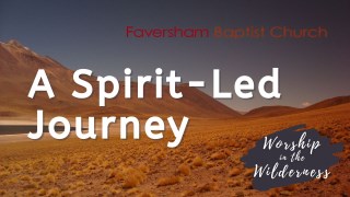 A Spirit-Led Journey